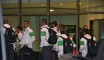 صور وصول المنتخب الوطني إلى مدينة بيلو أوريزنتي