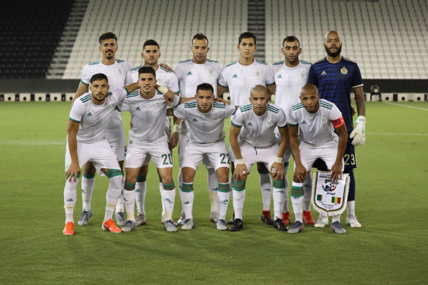 المنتخب الوطني مباراة ودية (نهاية اللقاء) الجزائر 3 2 مالي