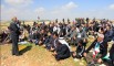 2015/3/13 أطفال فلسطينيون يتصدون لمراثون الاحتلال التهويدي للمدينة المقدسة