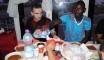 صور افطار لاعبي شبيبة القبائل في عنابة قبل التوجه إلى تونس