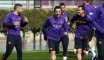 صور لتدريبات برشلونة هذا الصباح