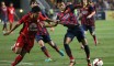 صور مباراة تايلاند - برشلونة