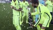 صور من تتويج برشلونة بـ لقب الليغا