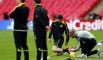 صور من تدريبات بوروسيا دورتموند في ملعب ويمبلي