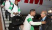 صور وصول المنتخب الوطني إلى بوتو أليغري إستعدادا لمواجهة كوريا