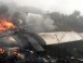  سقوط طائرة عسكرية على متنها 103 راكب بولاية أم البواقي